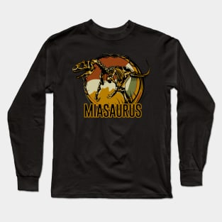 Miasaurus Mia Dinosaur T-Rex Long Sleeve T-Shirt